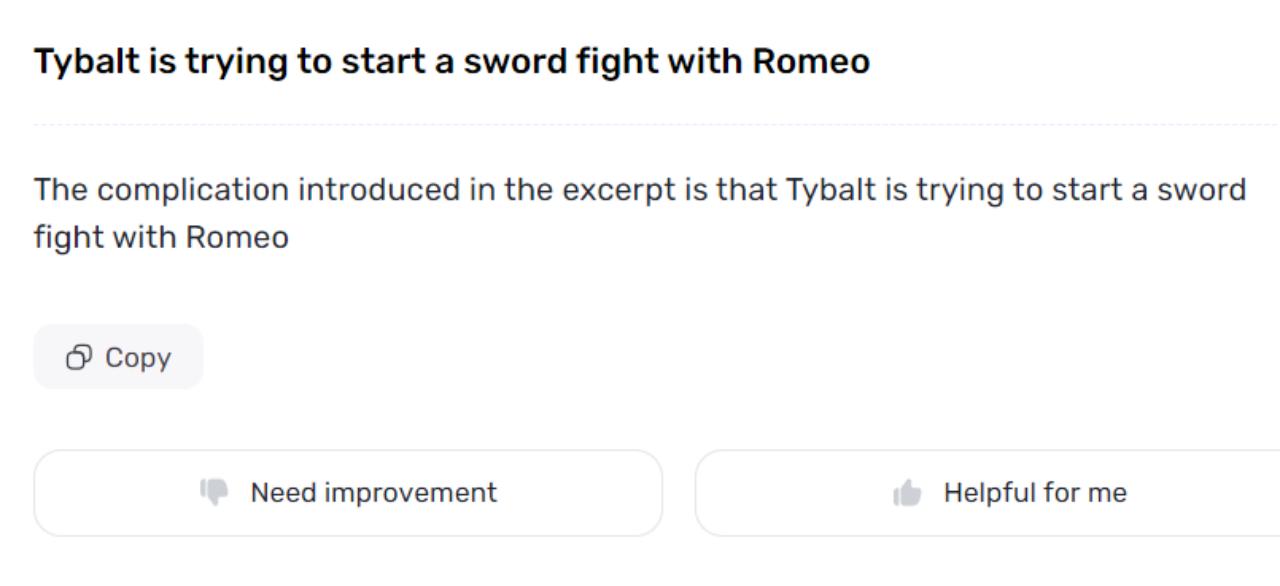 What Complication is Introduced in This Excerpt? Discover with Gauth